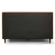 Elio Tufted HeadbToard Leather Bed