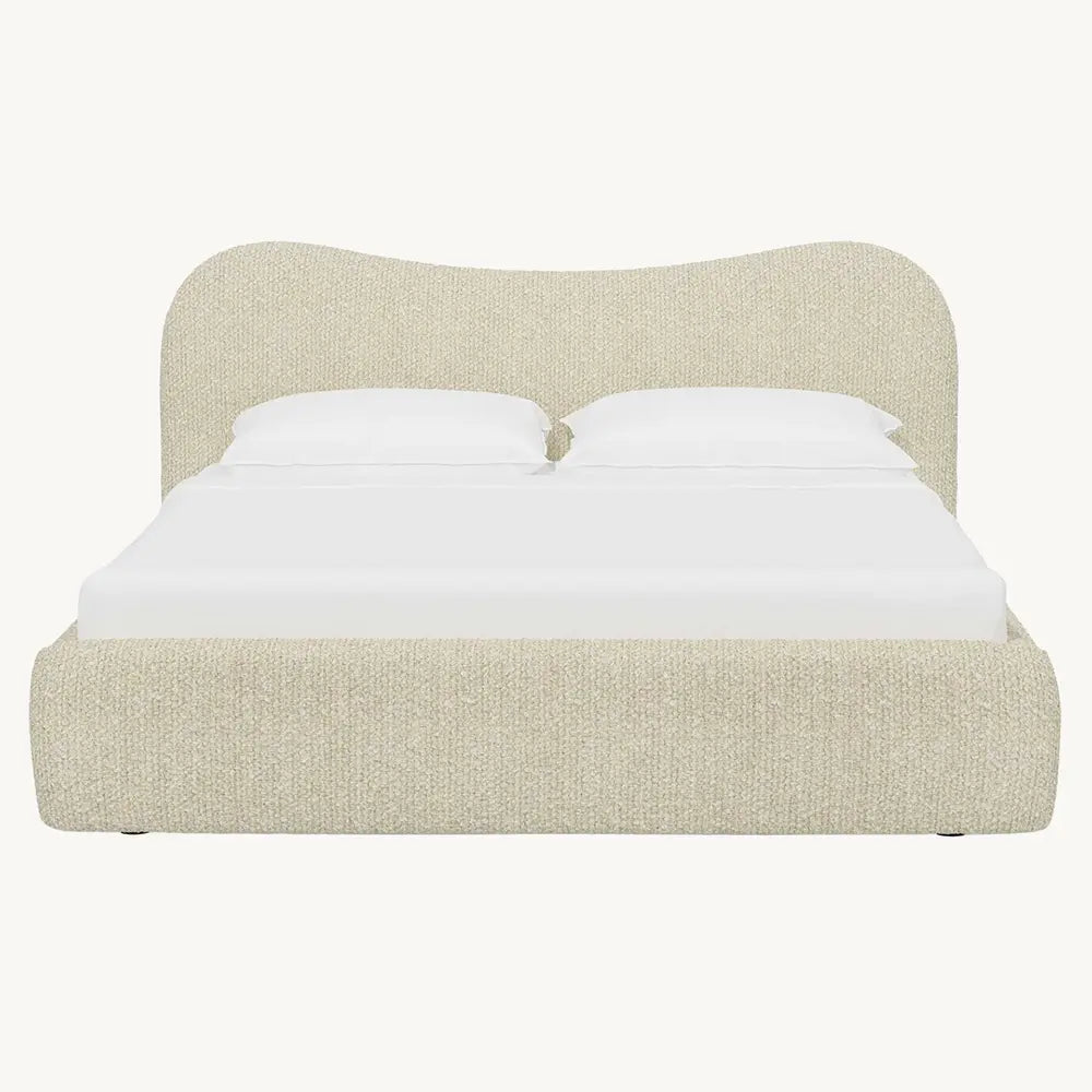 Miami Curved Headboard Bed