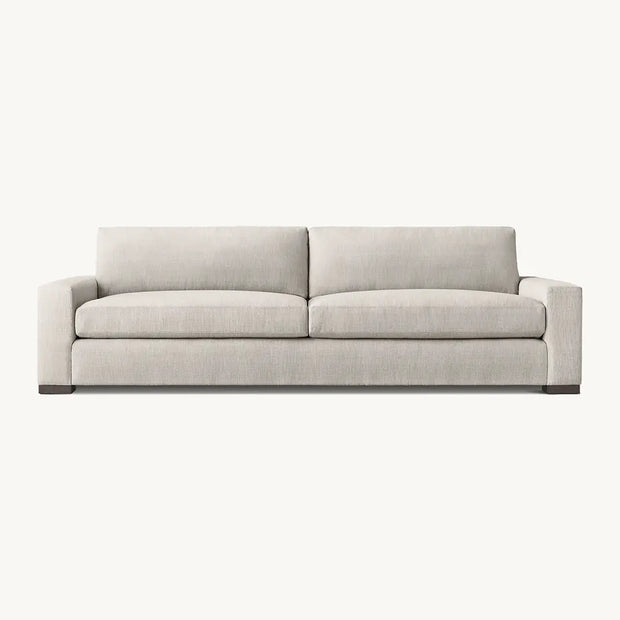 Off White Fabric Sofa