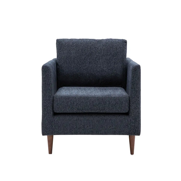 Gray Fabric Arm Chair