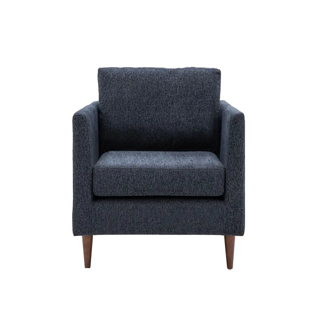 Gray Fabric Arm Chair