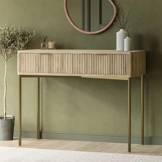 Amelia Dressing Table with 2 Drawers