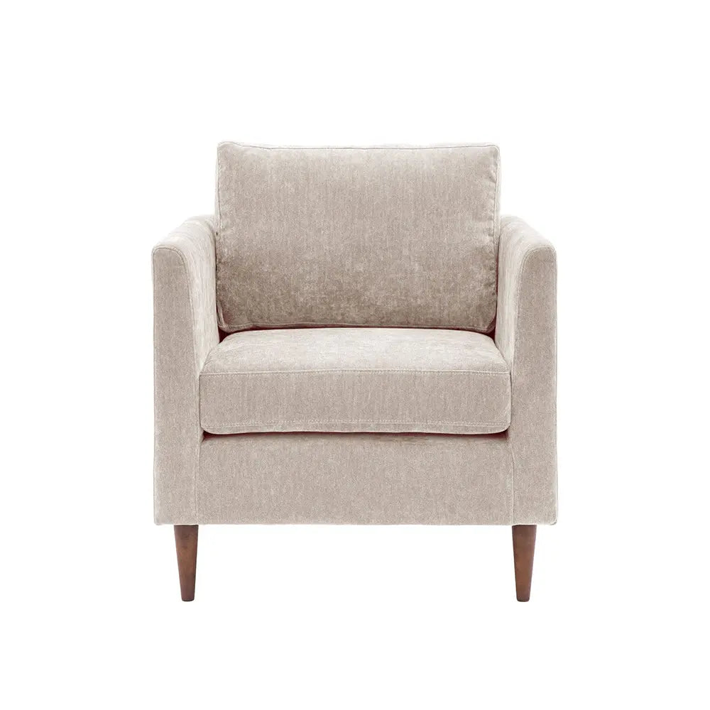 Gray Fabric Arm Chair