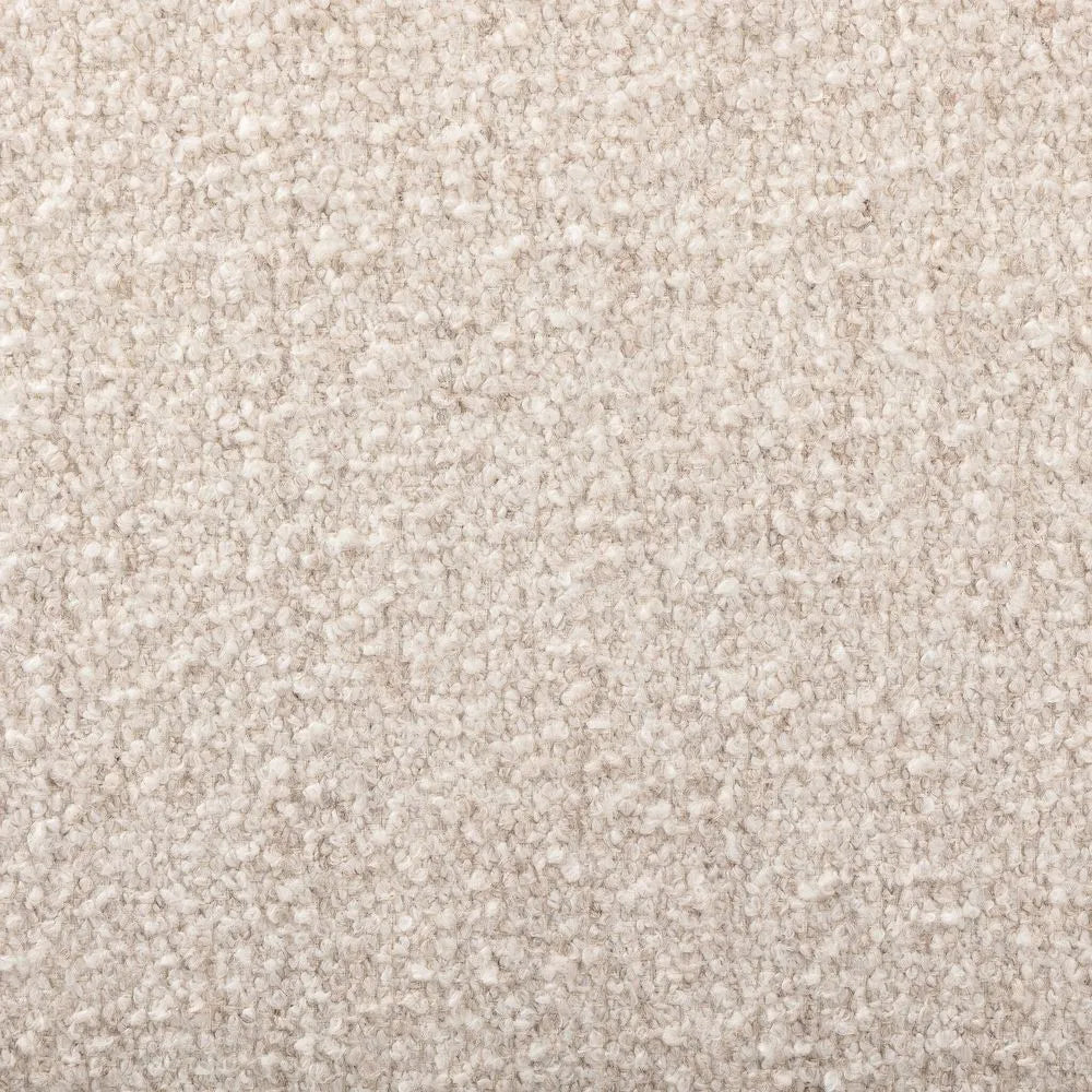 Boucle Dining Chair in Wooden Frame