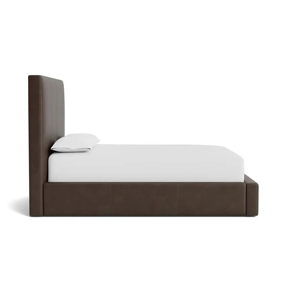 Dura Leather Upholstered Bed