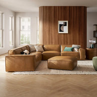 5 Piece Modular Sectional Sofa