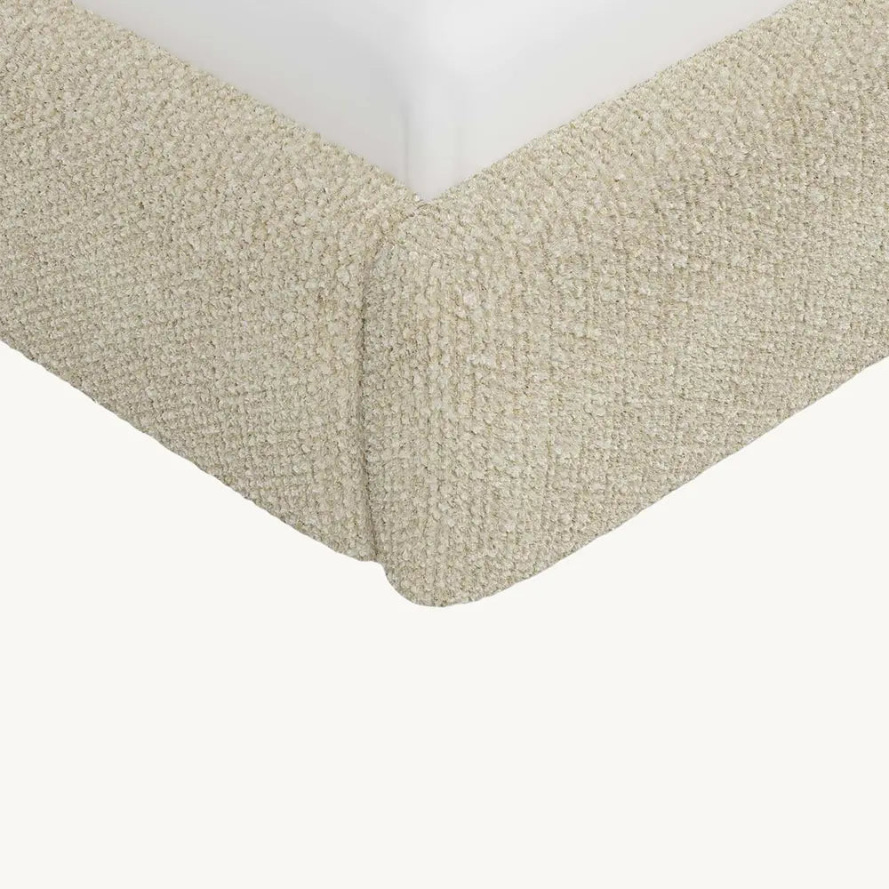 Miami Curved Headboard Bed