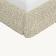 Miami Curved Headboard Bed