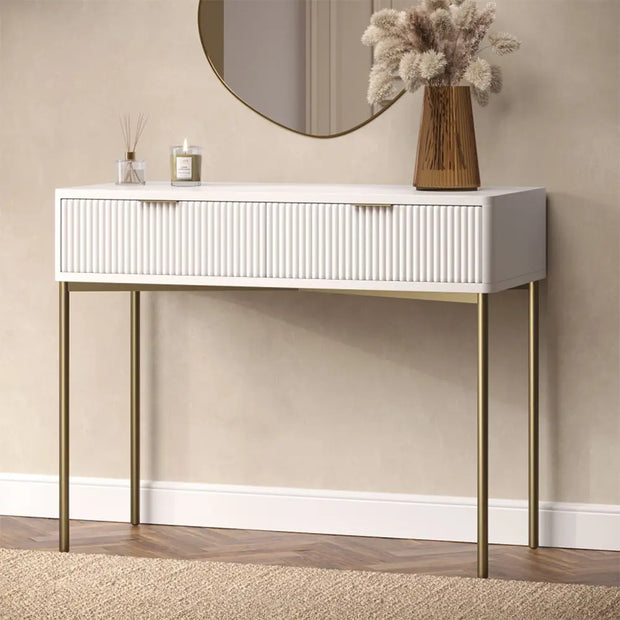 Amelia Dressing Table with 2 Drawers