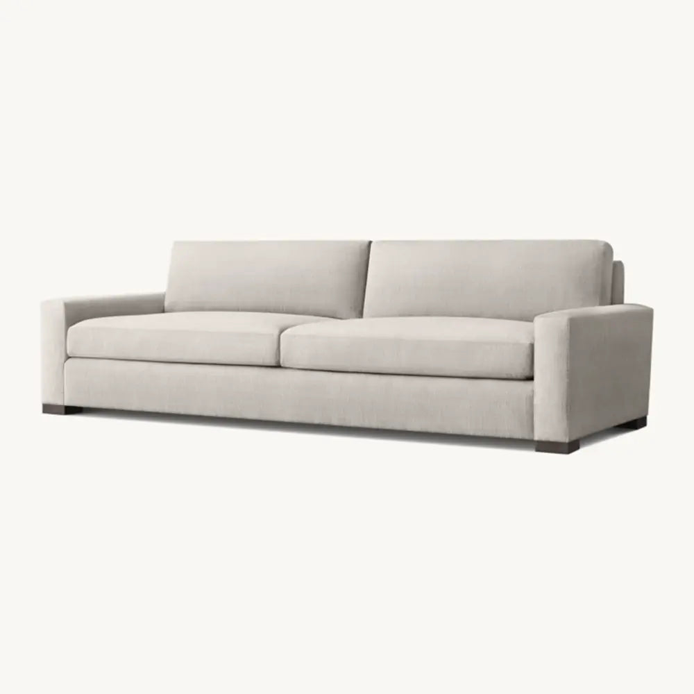 Off White Fabric Sofa