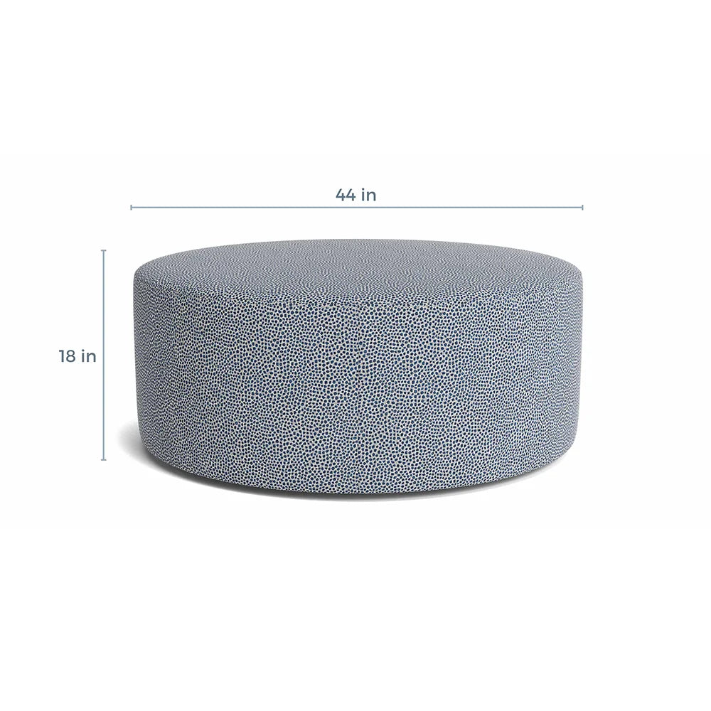 Kelly Round Ottoman