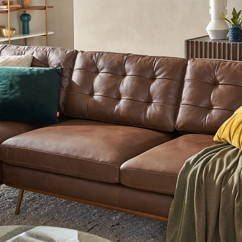 Anix 2 Seater Faux Leather Sofa
