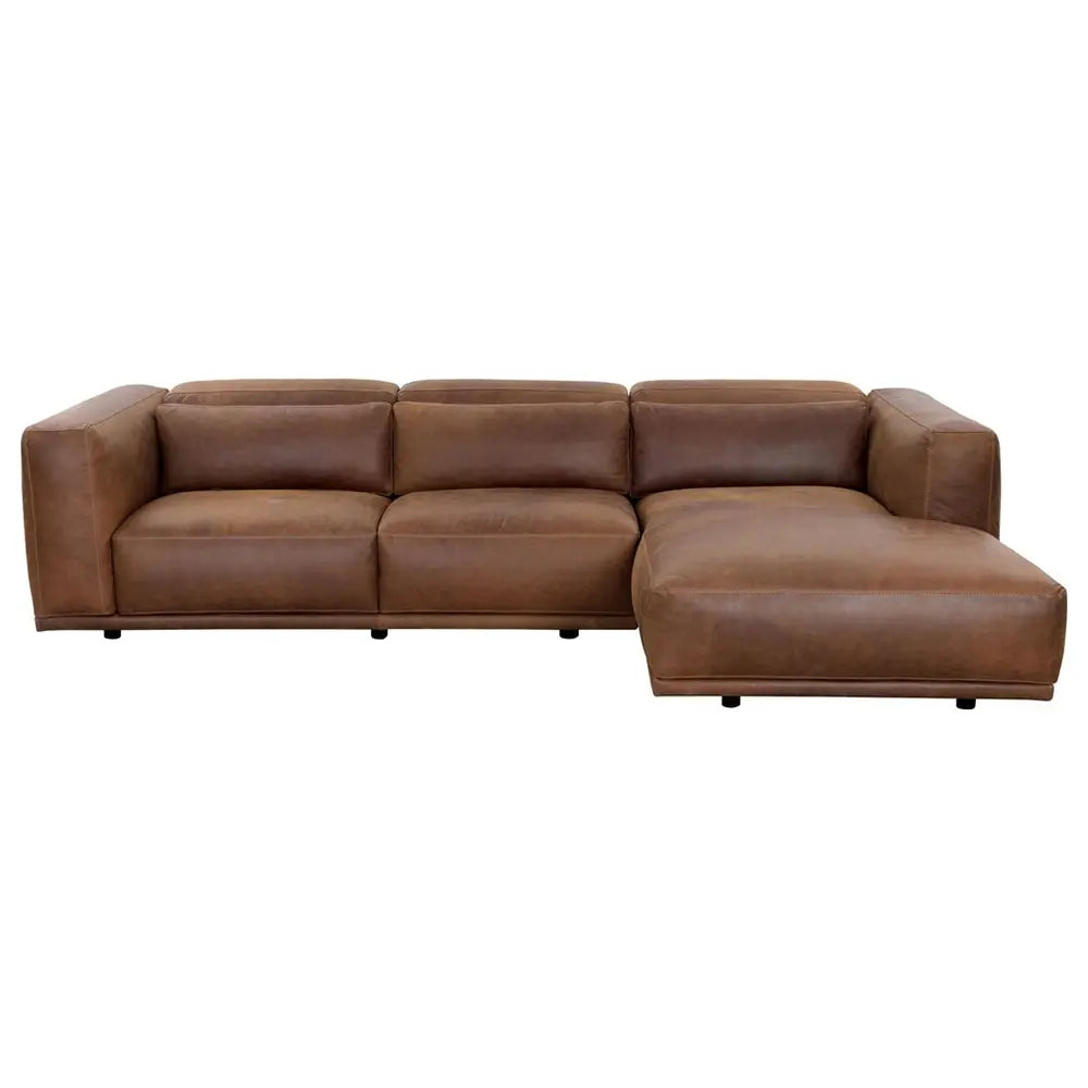 Elingtan L Shape Leather Sofa
