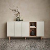 Modern Multi-Storage Wooden Cabinet
