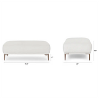 Afix 2 Seater Sofa With Foot Stool