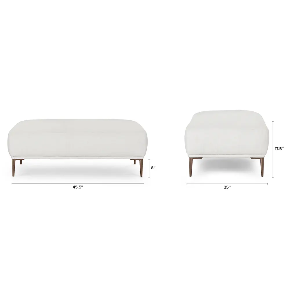 Afix 2 Seater Sofa With Foot Stool