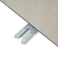 4 Piece Modular Sectional Sofa with Ottoman