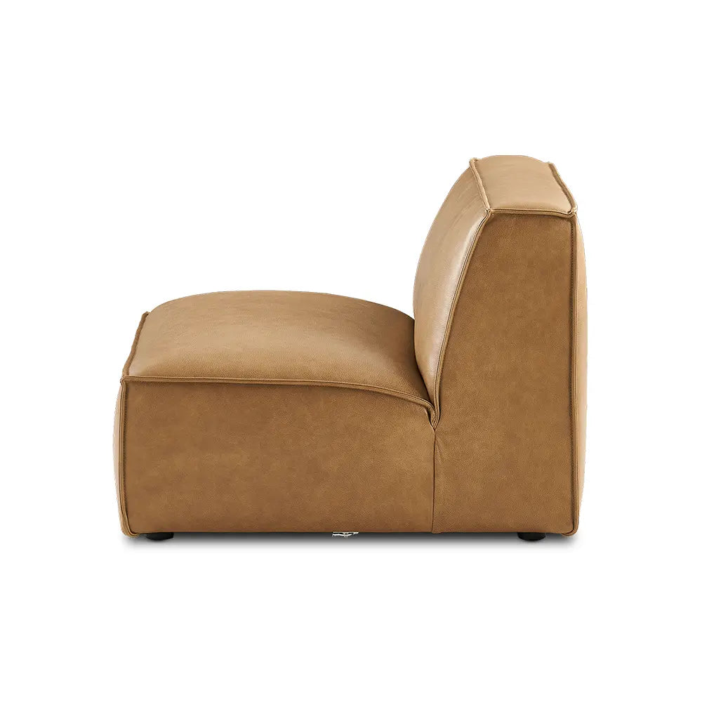 Swrill 3 Piece Modular Leather Sofa