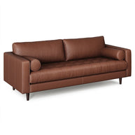 Tufted Seating 2 Seater Leather Sofa